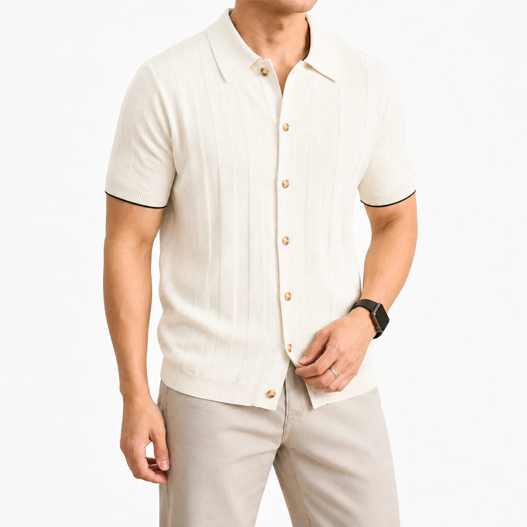 Alessio - Men's Ultra Comfortable Knit Shirt