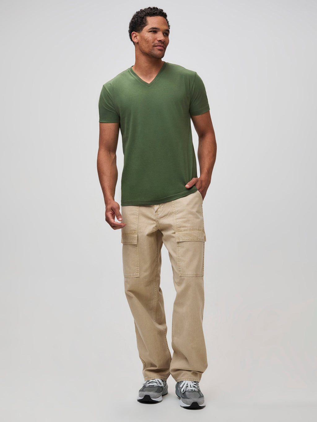 Sage V-Neck