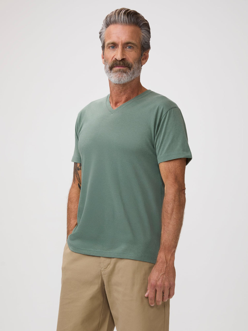 Pistachio V-Neck