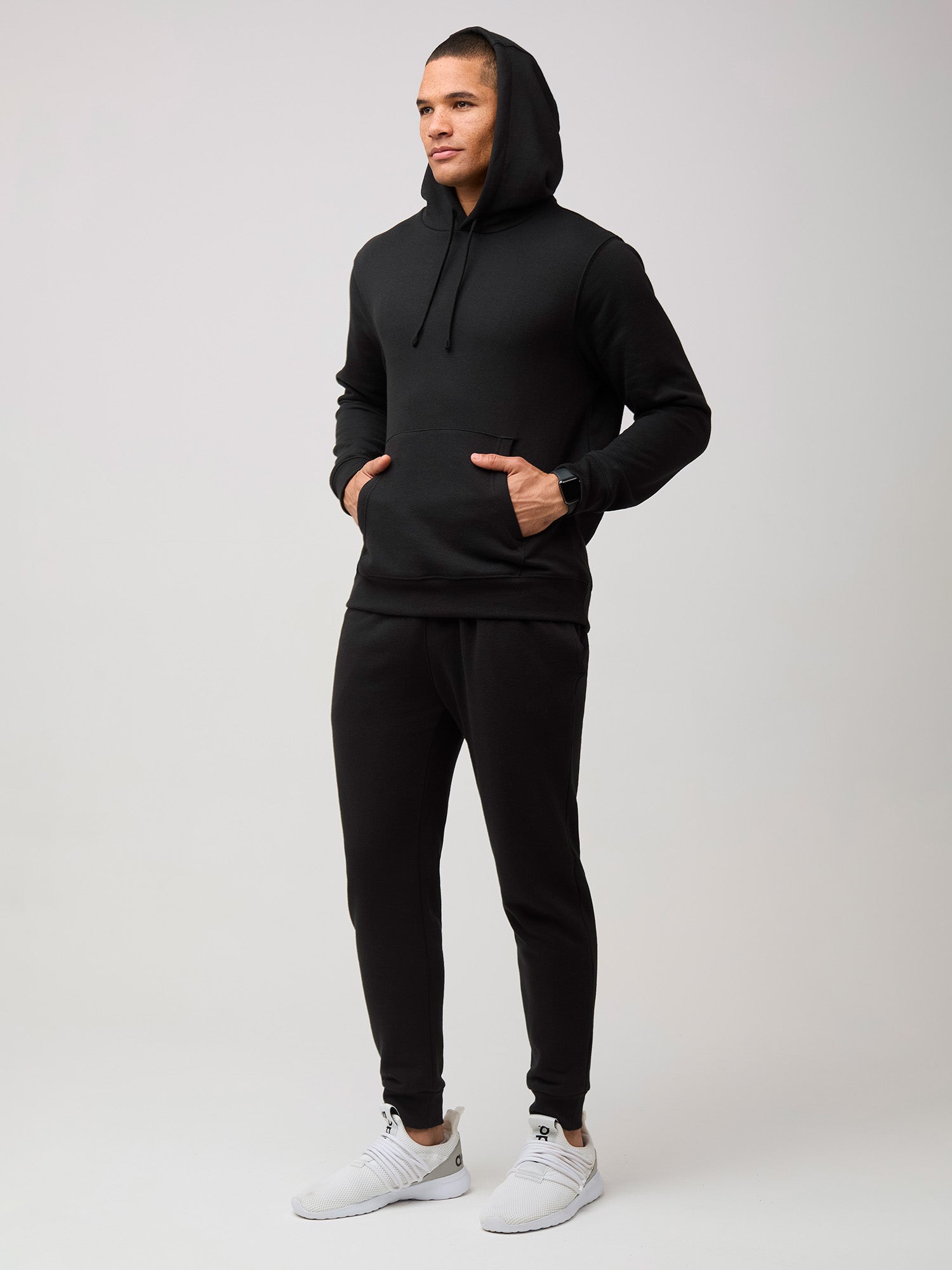 Pullover Hoodie Black + Dark Navy 2-Pack
