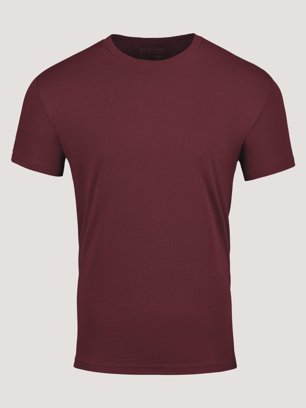 Burgundy Crew Neck