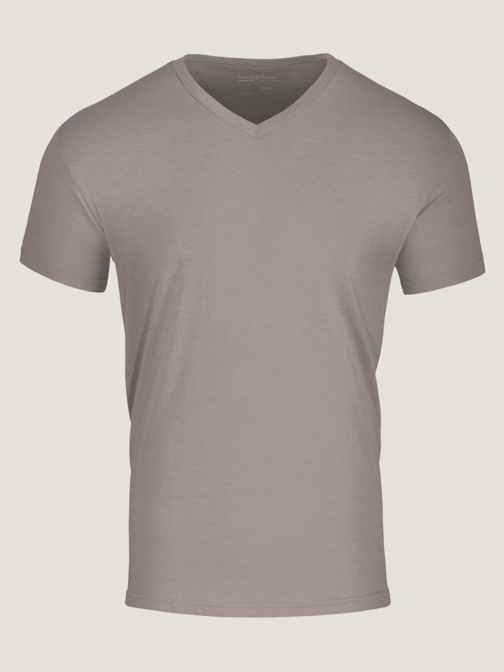 Taupe V-Neck