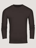 Espresso Long Sleeve Crew Neck