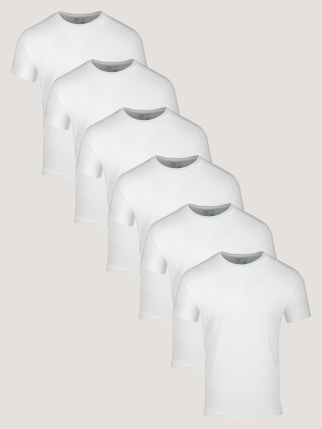 All White Crew 6-Pack