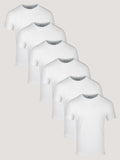 All White Crew 6-Pack