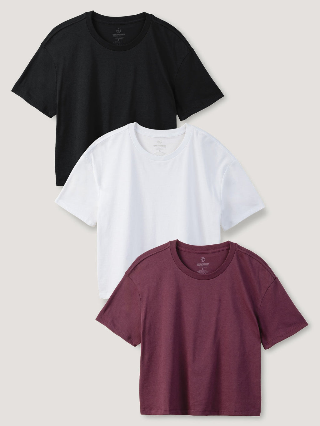 Women's Boxy Tee Essentials 3-Pack