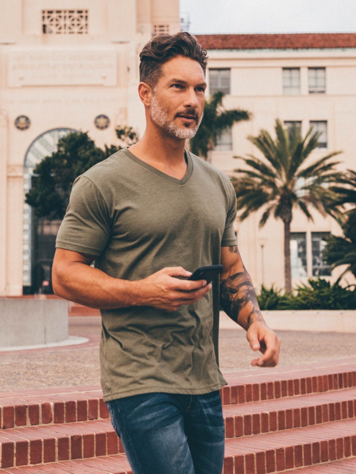 Military V-Neck FINAL SALE